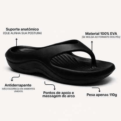 Chinelo Anatômico Ortho Pé+Conforto™ - Branco