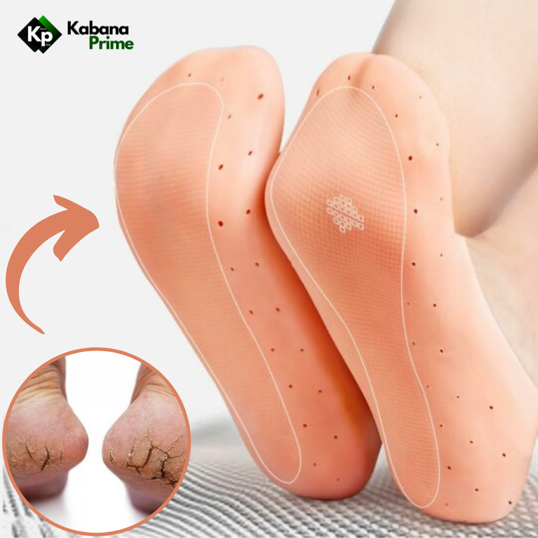 Palmilha de Silicone Anti Rachadura - Foot Care