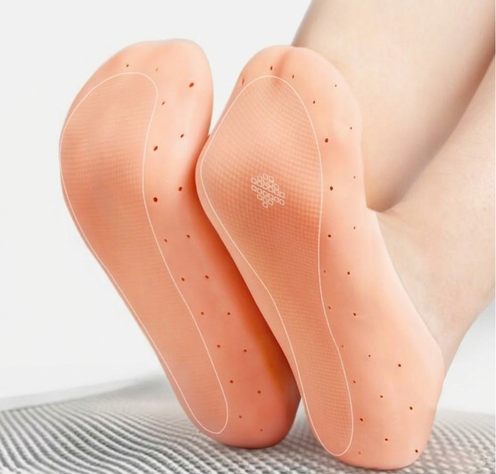 Palmilha de Silicone Anti Rachadura - Foot Care