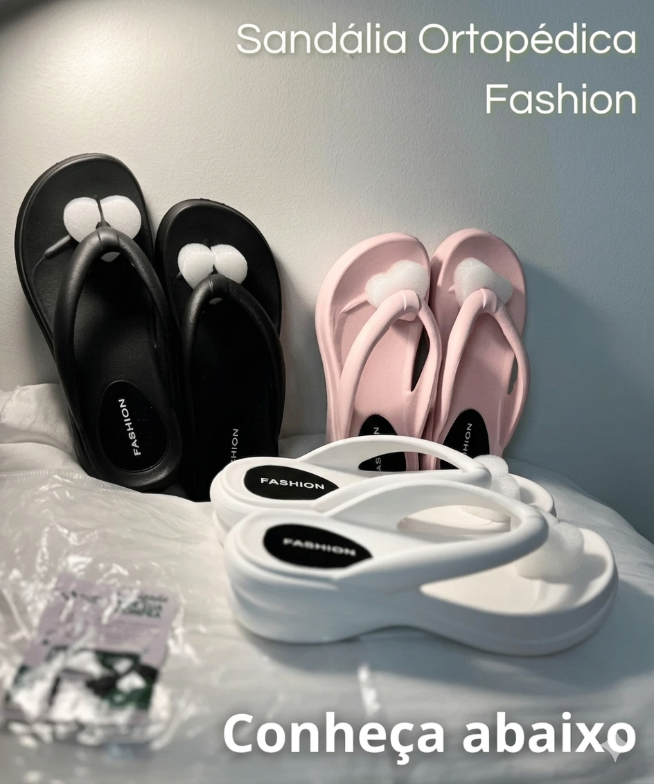 Sandália Ortopédica Fashion - Original