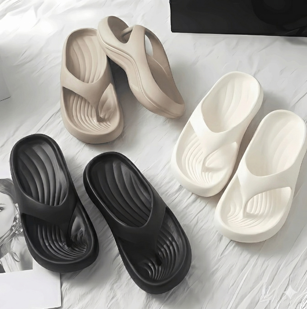 Chinelo Anatômico Ortho Pé+Conforto™ - Preto