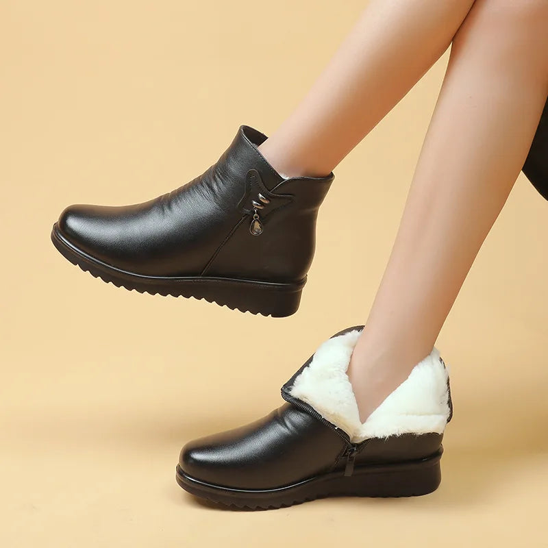 Bota Feminina Térmica Preto Vancouver