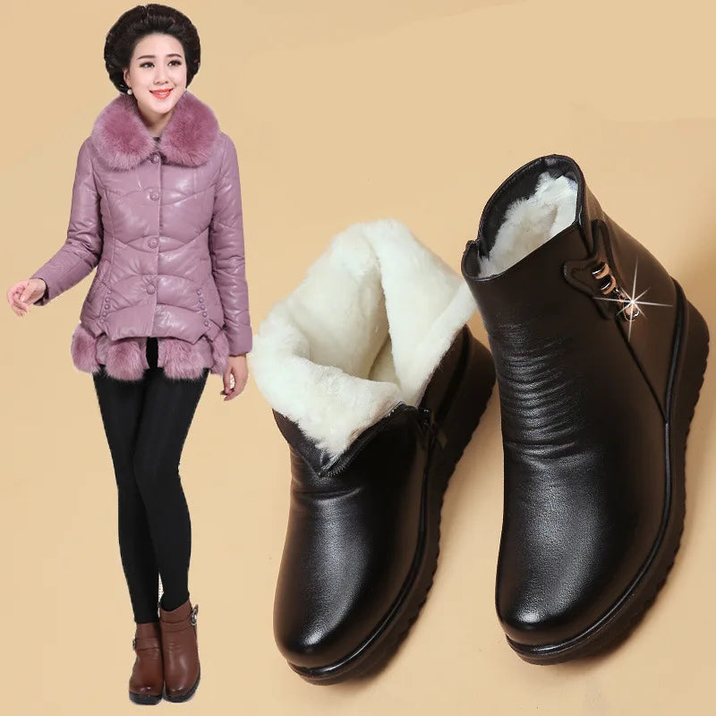 Bota Feminina Térmica Preto Vancouver